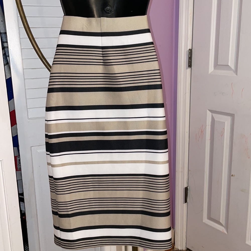 Olivia and Martin Size 6 Striped Skirt - Picture 2 of 5